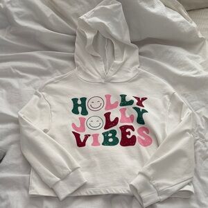 Holly Jolly Vibes Hoodie